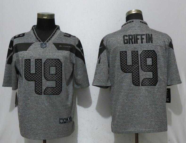 Nike Seahawks 49 Shaquem Griffin Gray Gridiron Gray Vapor Untouchable Limited Jersey,We sell and wholesale Nike Seahawks 49 Shaquem Griffin Gray Gridiron Gray Vapor Untouchable Limited Jersey on line form chian!
